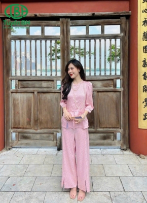 Đồ Lam Tiểu Thư Màu Hồng 