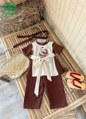 Bà ba bống bang bé trai Nâu