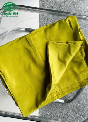 Quần bà ba lụa Xanh bơ
