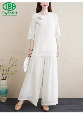 Bộ đũi Trắng cúc chéo thiền dài