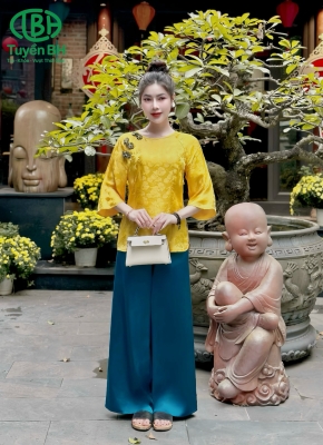 Set tằm hoa cúc Vàng