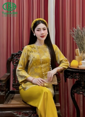 Set Tô Châu cúc hoa Vàng