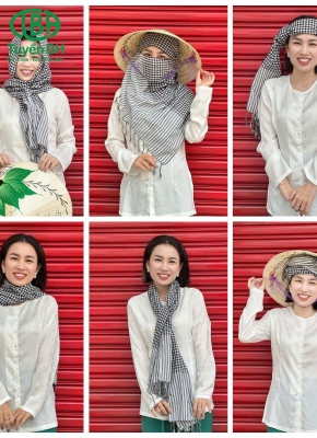 Khăn rằn cotton 60x165