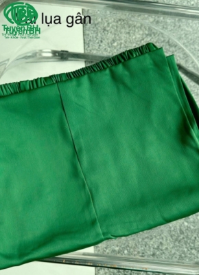 Quần bà ba lụa Xanh lá 