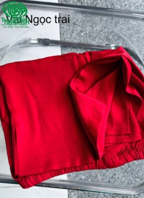 Quần bà ba lụa Đỏ tươi 
