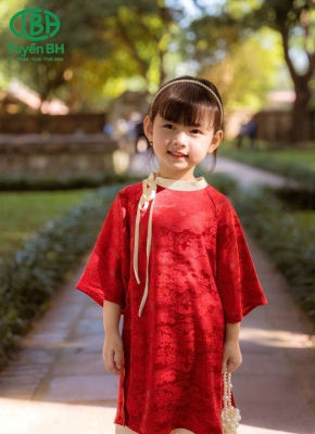 Áo dài Phụng Đình Đỏ