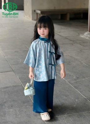 Bộ lam Bé Hồ Điệp xanh dương