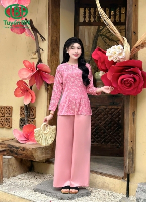 BÀ BA CÁCH TÂN GIỌT LỆ CỔ NGỌC màu hồng