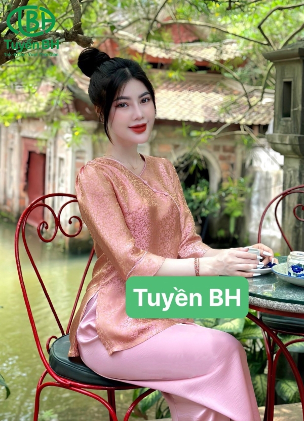 Đồ Lam Cổ Tim Tơ Tằm 