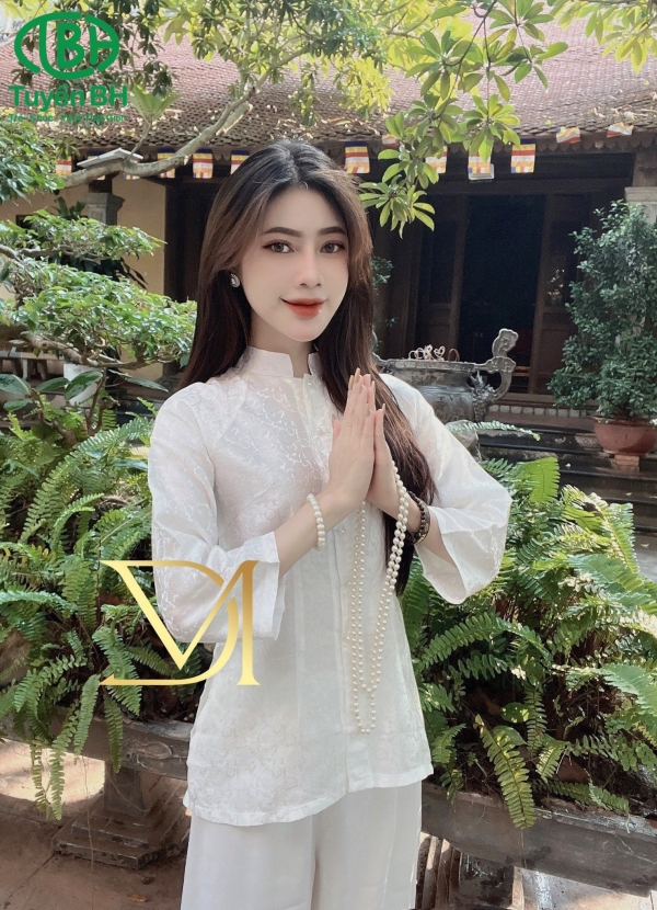Đồ Lam Bộ Sợi Tơ Tằm 