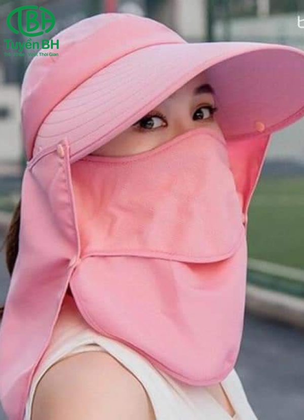 Nón chống nắng tia UV Nhật Xanh dương 