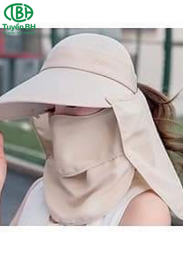 Nón chống nắng tia UV Nhật Xanh dương 