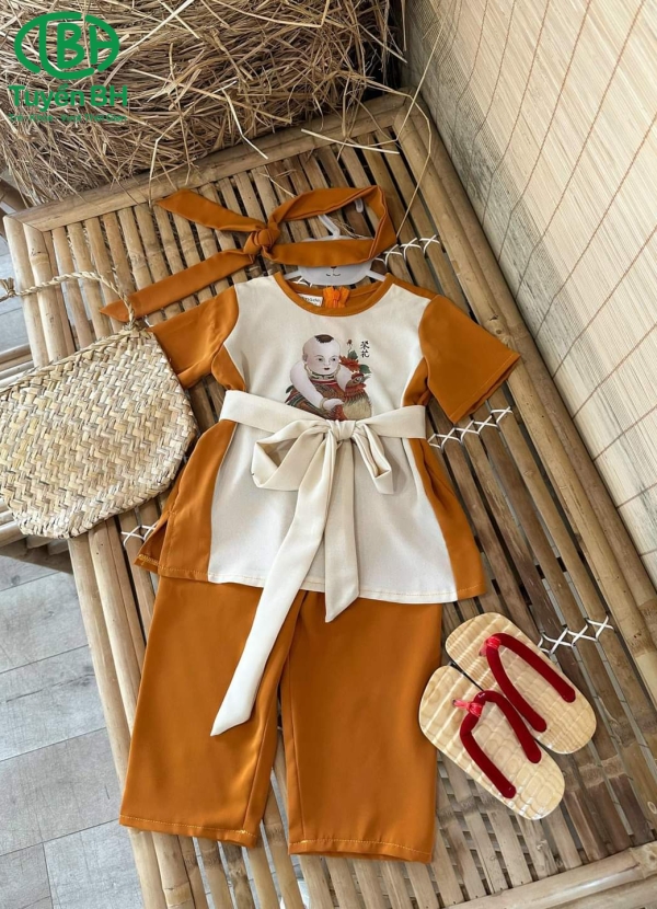Bà ba bống bang bé trai Xanh