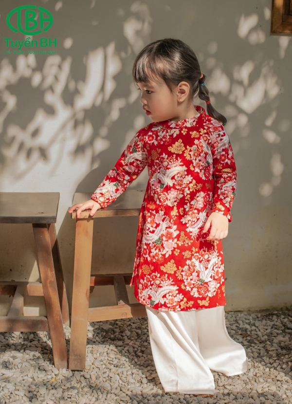 Áo dài Gia Phú bé gái