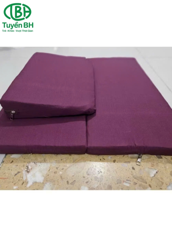 Bộ tọa cụ và bộ đòn ngồi thiền Nâu