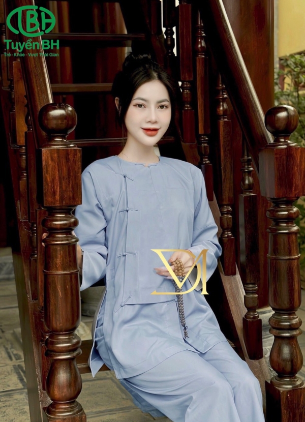Bộ lam vạy hò màu Nâu