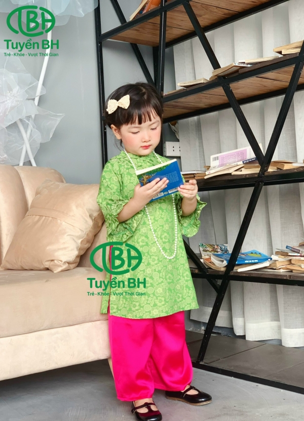 Áo dài Hỷ Chi màu Vàng 