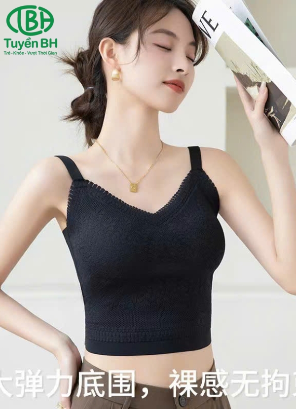Áo bra Trắng