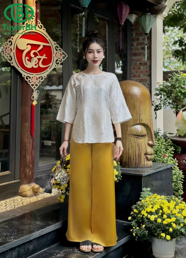 Set tằm hoa cúc Hồng