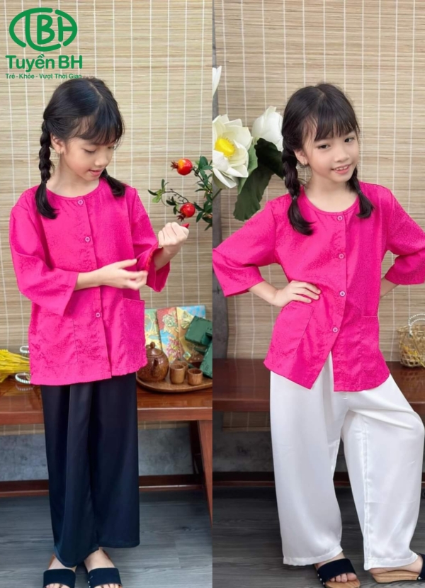 Bà ba gấm lụa tay lở Xanh 