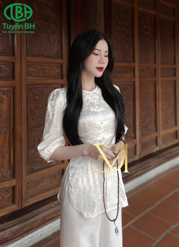 Đồ Lam Nữ Cổ Tròn 