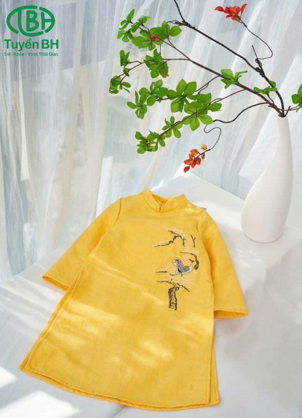 Áo dài BT Mộc Tùng Xanh