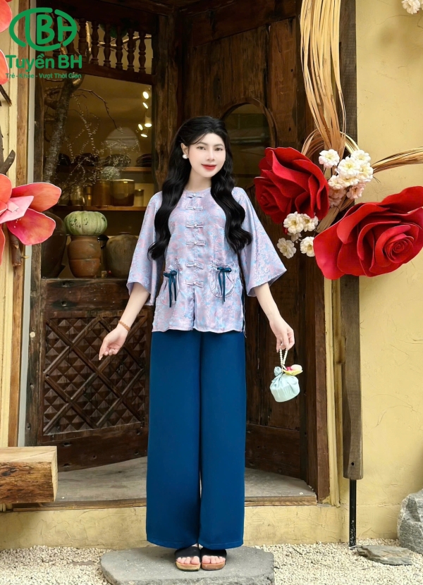 SET TƠ TẰM CÓ TÚI TIỀN màu hồng 